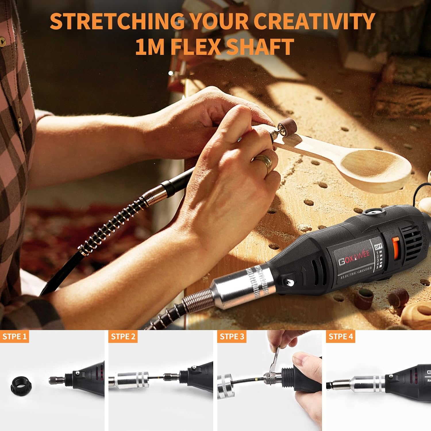 [RECON] GOXAWEE Utensile rotante revisionato G4007 - Rikushop