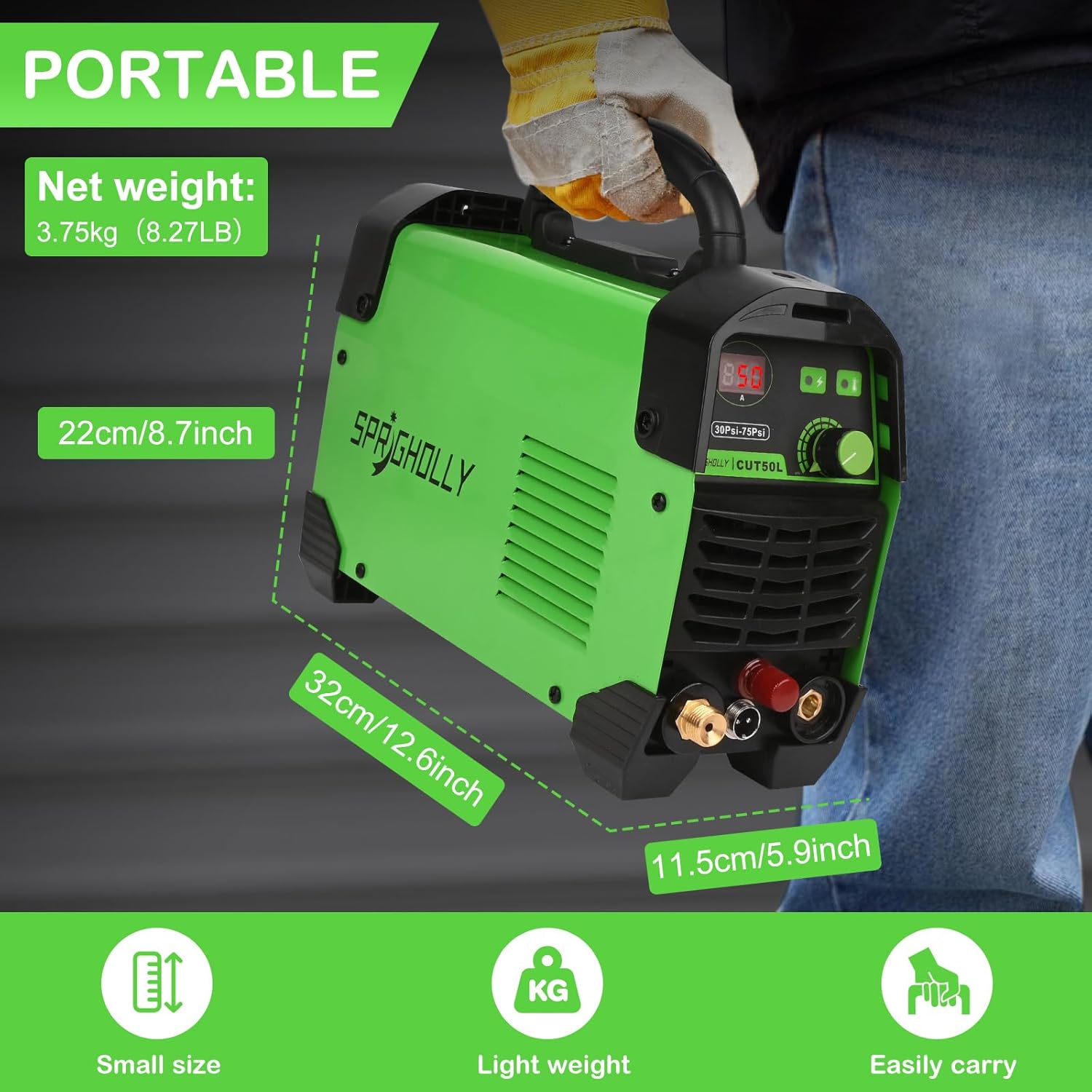 [RECON] Plasma Sprigholly CUT50L con arco pilota revisionato - Rikushop