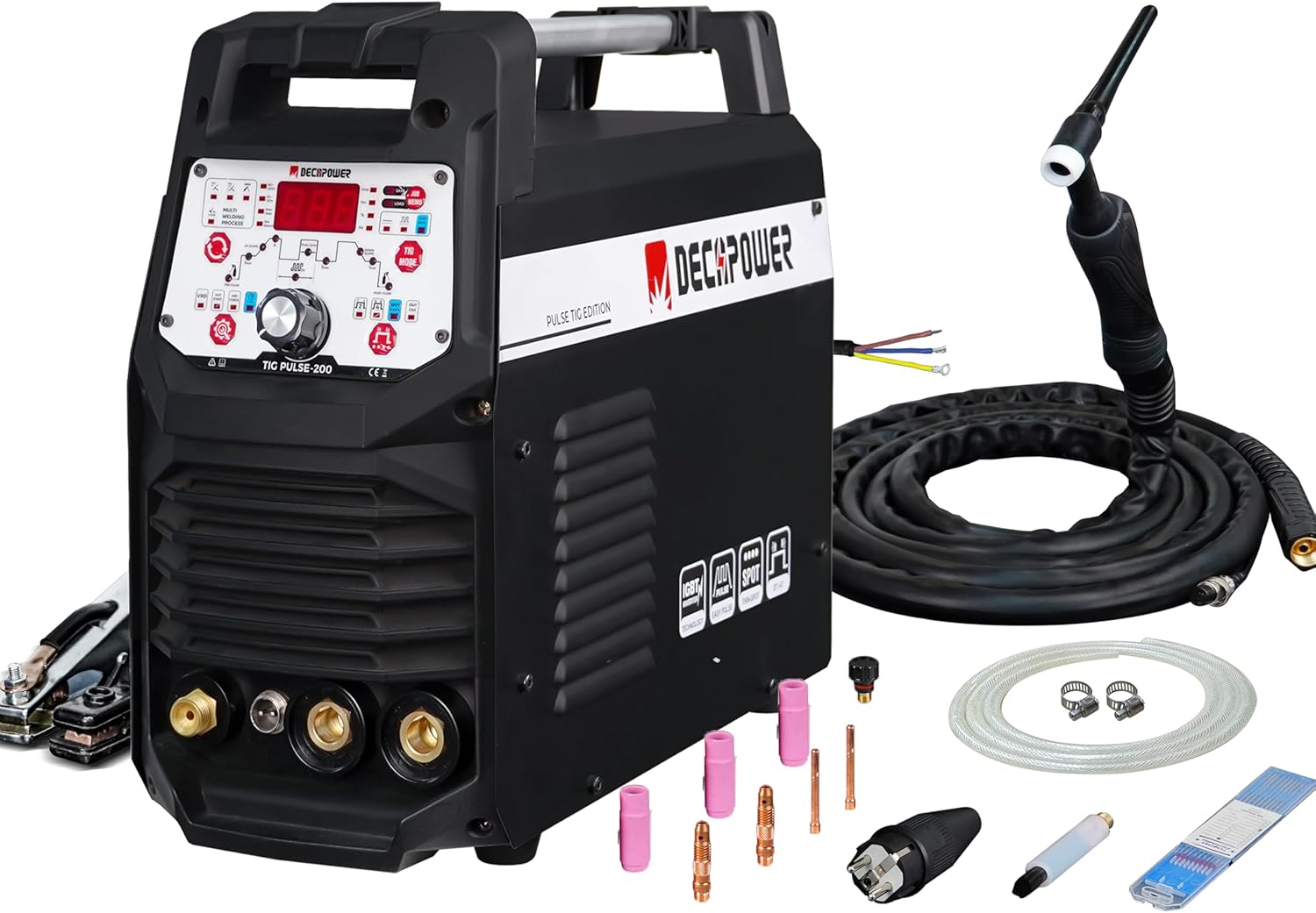 Saldatrice Decapower Easy Tig 200 DC-pulsata - Rikushop