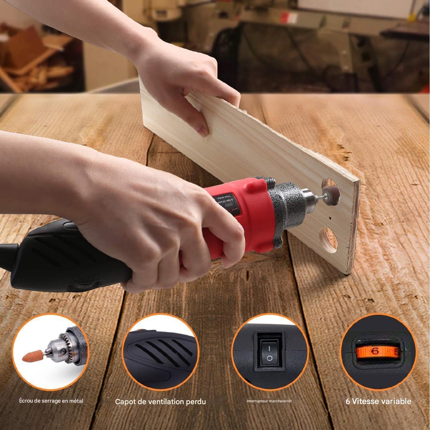 [RECON] Goxawee utensile rotativo G5045 revisionato + kit accessori - Rikushop