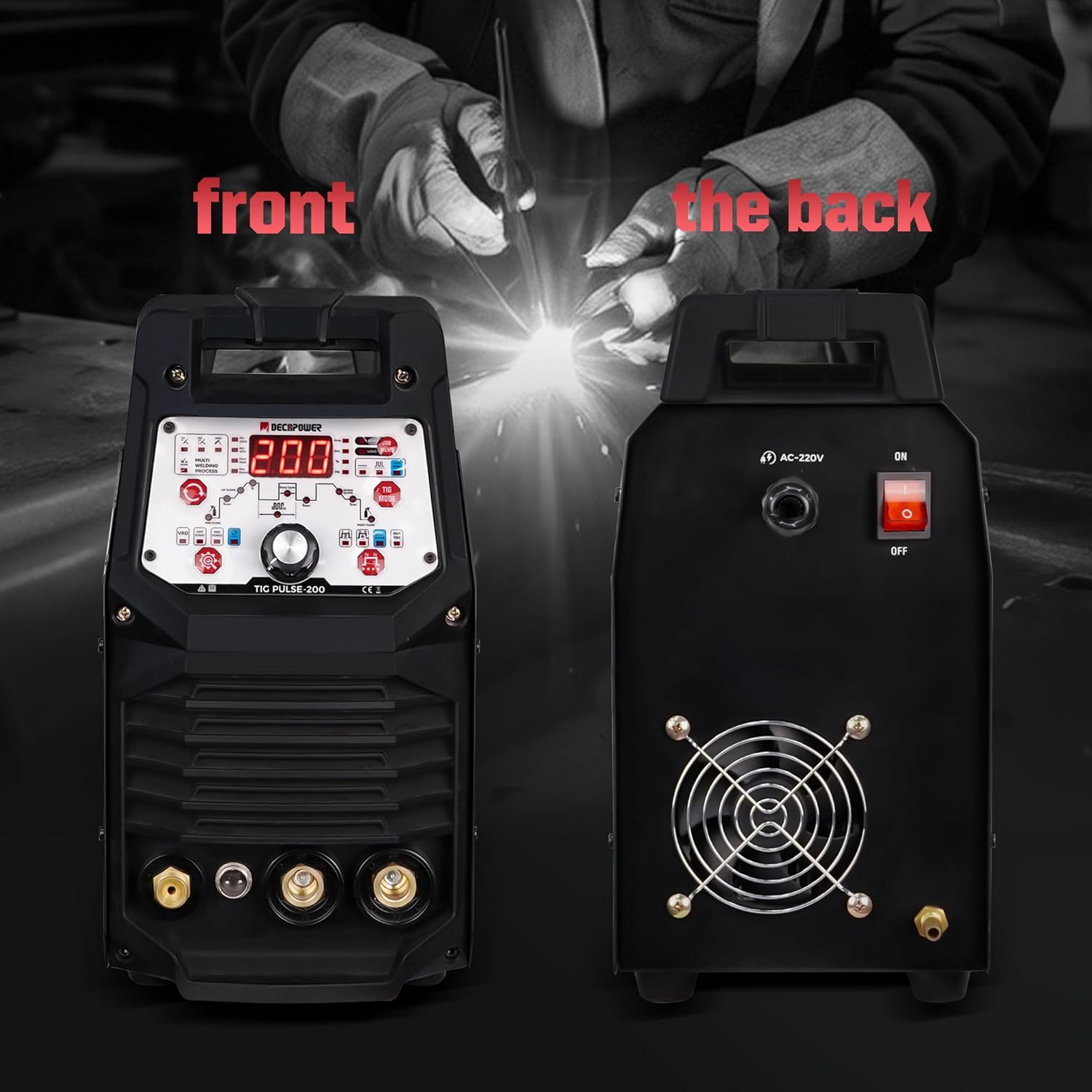 Saldatrice Decapower Easy Tig 200 DC-pulsata - Rikushop