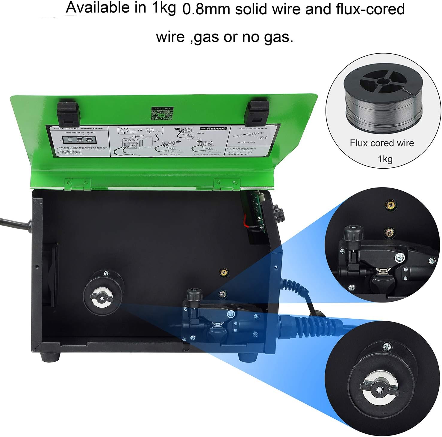 [RECON] REBOOT Mig 150 - saldatrice a filo 150A + MMA - Rikushop