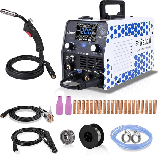 [RECON]Reboot RBM2000 - MIG 200 saldatrice multiprocesso revisionata - Rikushop