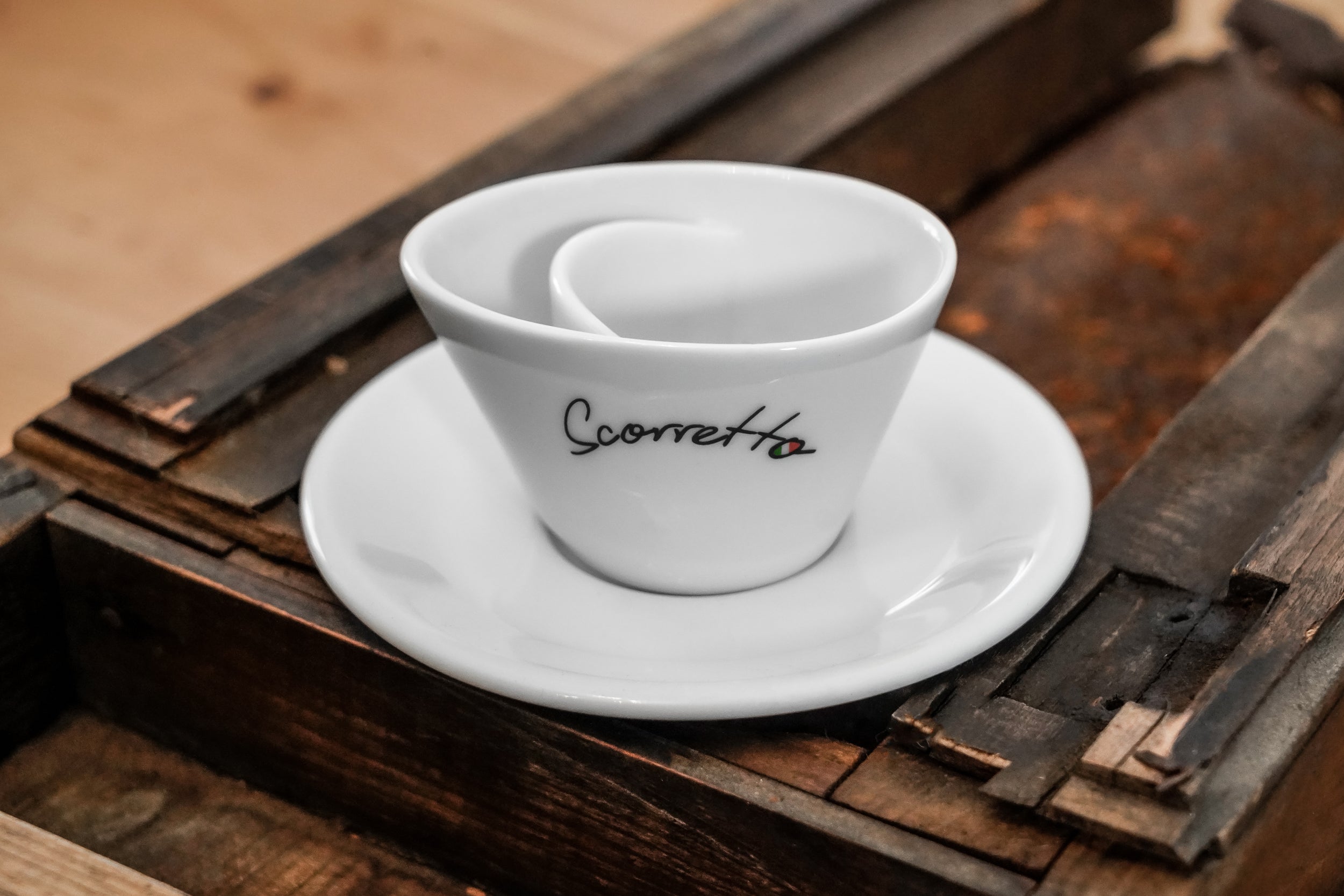 Set 2 Tazzine scorretto , la tazzina per il caffè corretto - Rikushop