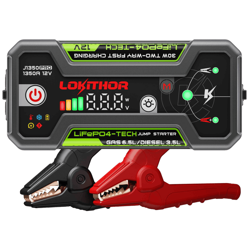 LOKITHOR Avviatore Jump Starter J1350 Pro - 1350A di spunto - Rikushop