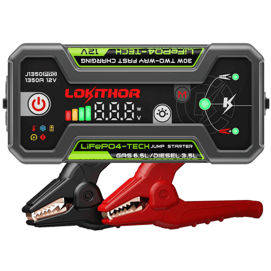 LOKITHOR Avviatore Jump Starter J1350 Pro - 1350A di spunto - Rikushop