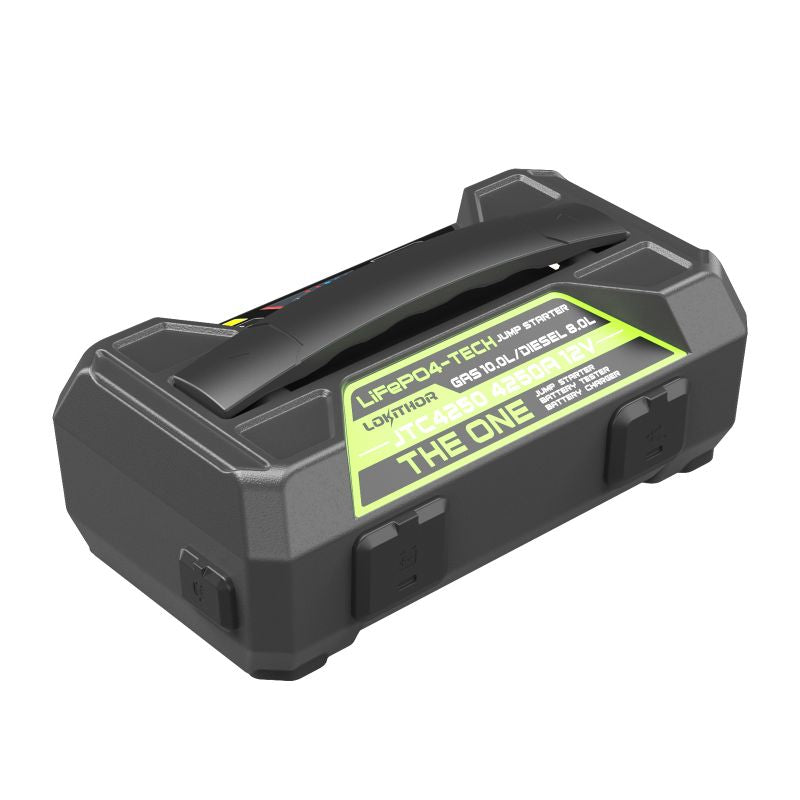 LOKITHOR JTC4250 Caricabatteria, Jump Starter, Tester batteria, Powerbank-4250A di spunto - Rikushop