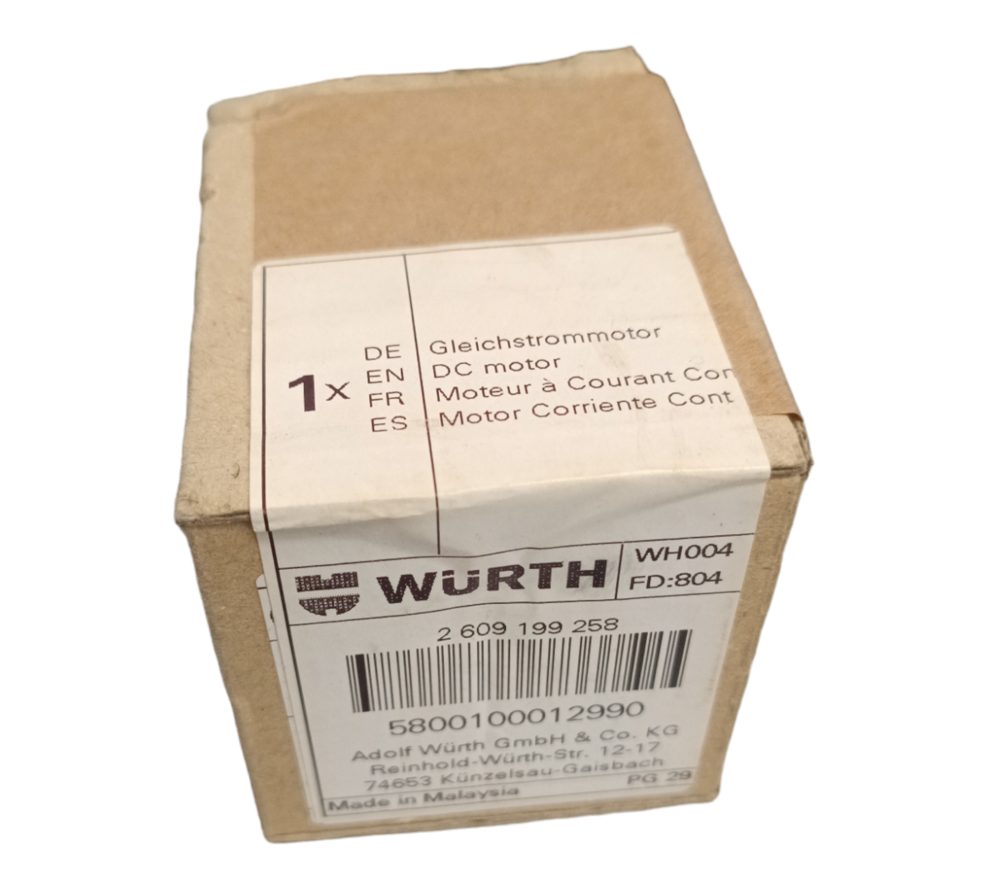 Motore Würth art. 5800 100 012 Bosch art. 2 609 199 258 - Rikushop