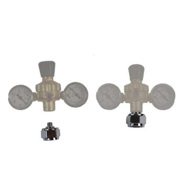 Adattatore per Bombole ricaricabili di Gas Protettivo - Trasforma una Bombola ricaricabile in una "Bombola usa e getta" - Rikushop