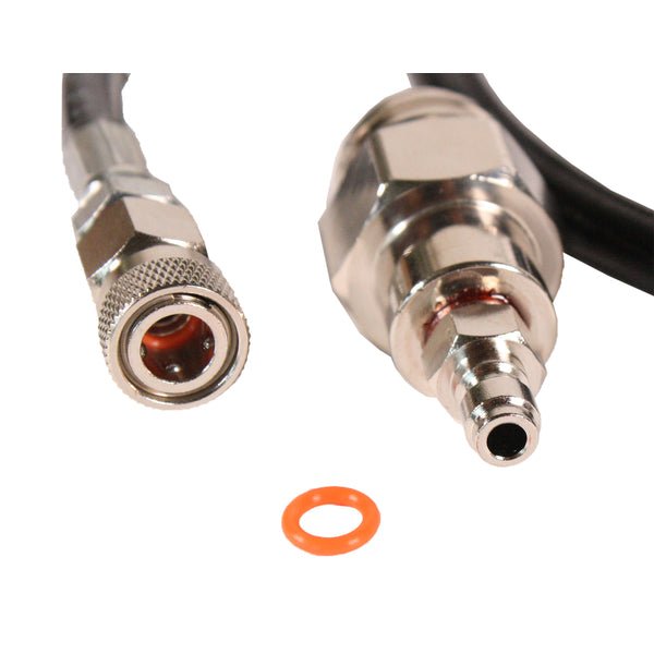 Adattatore tubo ad alta pressione con adattatore (adatto per Soda Stream, Soda Max, SodaStream Crystal, Penguin, Play, Cool) - Rikushop