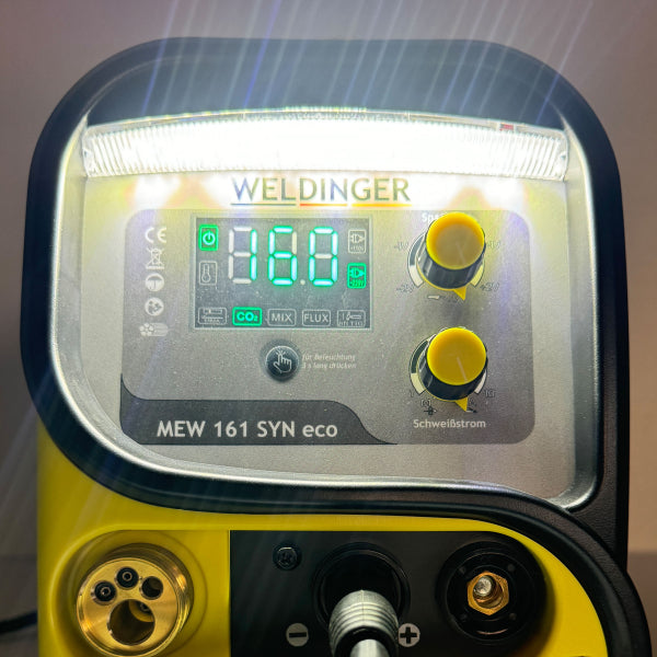Multiprocesso Weldinger MEW 161 SYN eco + IN REGALO 1 KG DI FILO ANIMATO E MAG SET - Rikushop