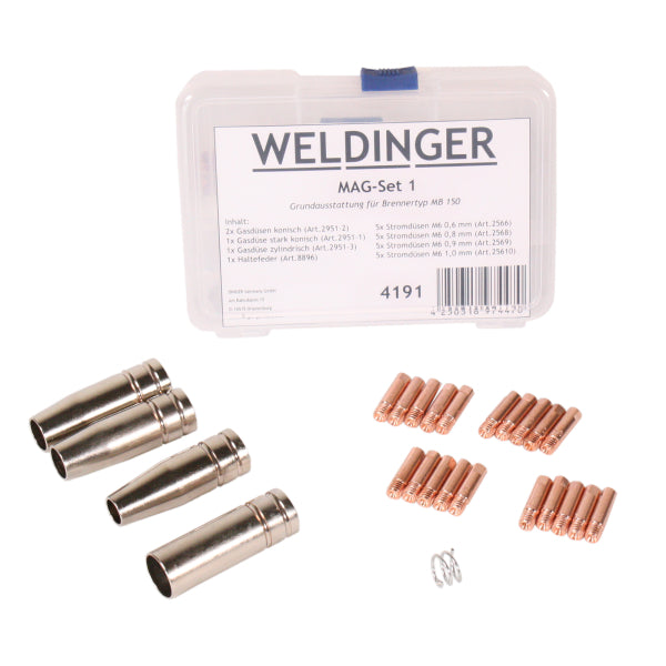 Multiprocesso Weldinger MEW 161 SYN eco + IN REGALO 1 KG DI FILO ANIMATO E MAG SET - Rikushop