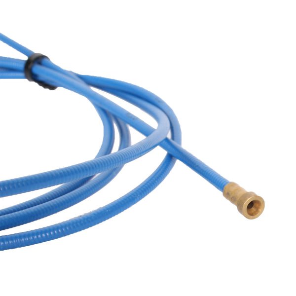 Anima / guaina guidafilo 3m blu 0,6 - 1 mm x4,0 in ferro - Rikushop