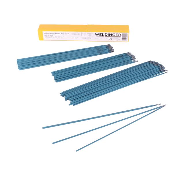 Assortimento WELDINGER Elettrodi universali per saldatura da 2,0 / 2,5 / 3,25 mm in scatola - Rikushop
