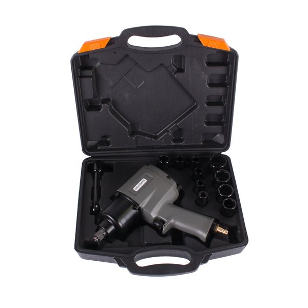 Avvitatore professionale ad aria compressa WELDINGER in set (forza regolabile fino a 750 Nm) - Rikushop