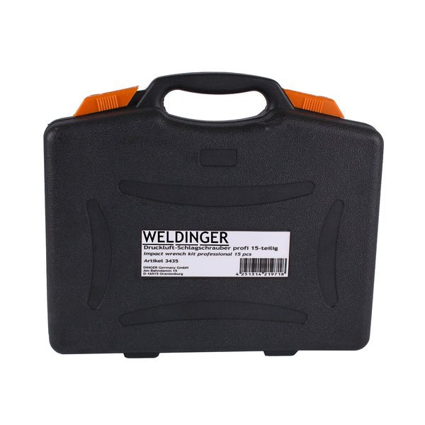 Avvitatore professionale ad aria compressa WELDINGER in set (forza regolabile fino a 750 Nm) - Rikushop