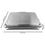 BBQ 42 - BBQ per due, il più piccolo barbecue a gas portatile da viaggio di GARDINGER - Rikushop