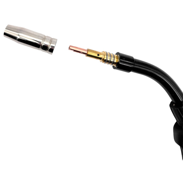 Torcia MIG/MAG Car360° MB15, 3 m, impugnatura orientabile, attacco Euro, particolarmente leggero, WELDINGER