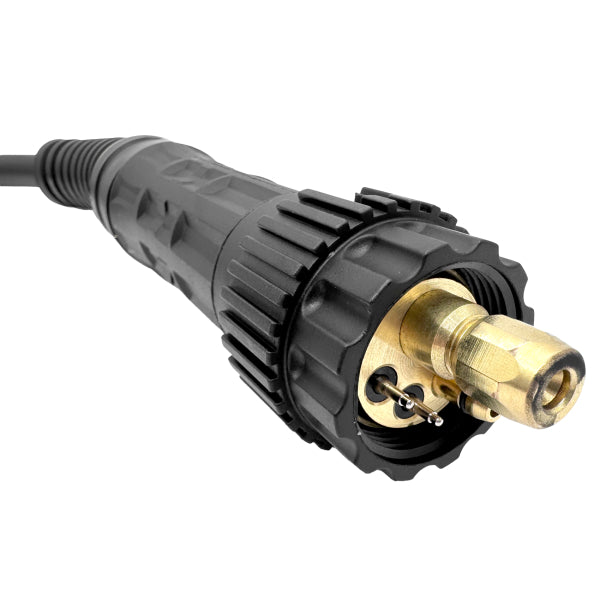 Torcia MIG/MAG Car360° MB15, 3 m, impugnatura orientabile, attacco Euro, particolarmente leggero, WELDINGER