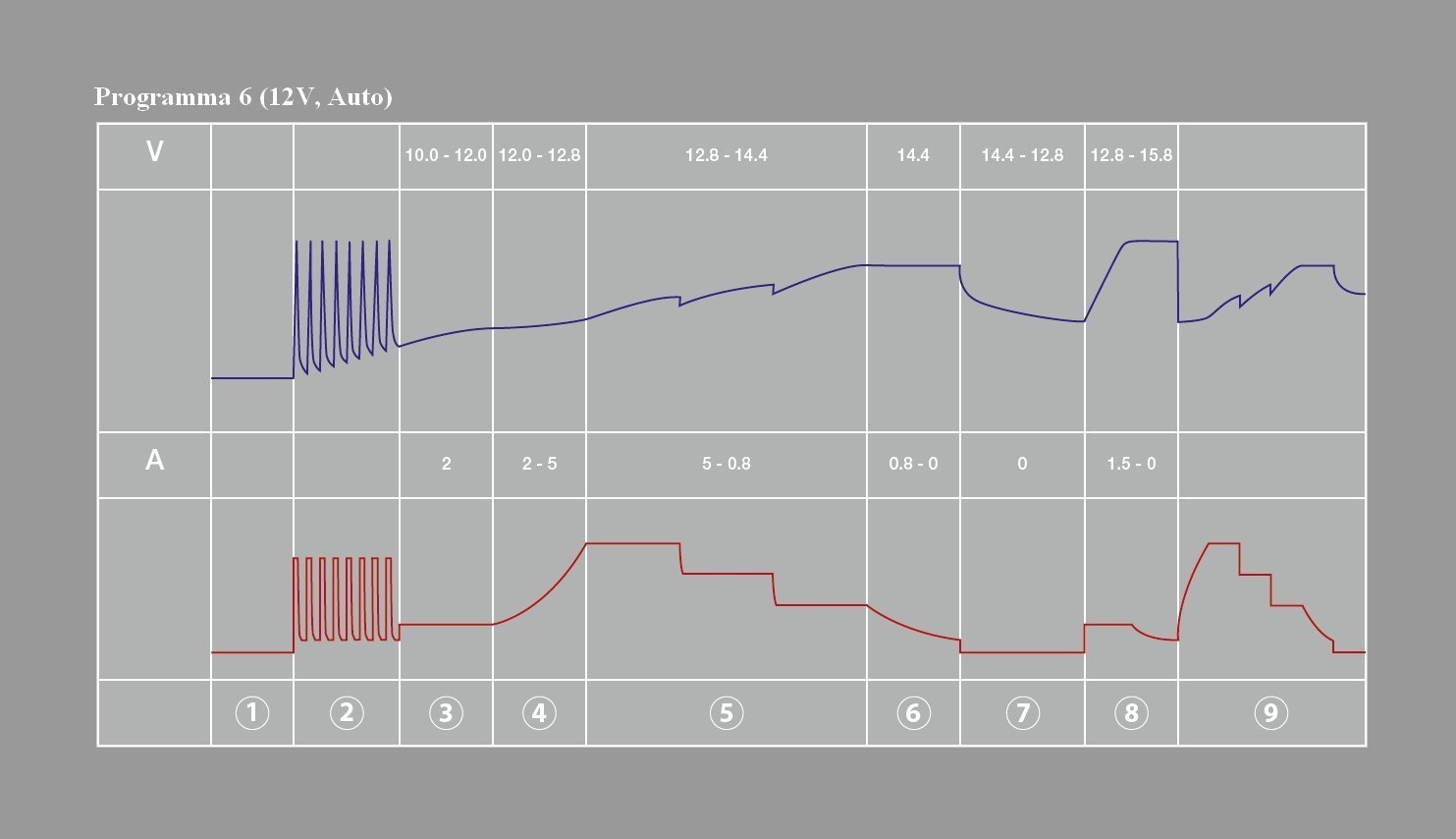 Caricabatteria per auto e moto Telefunken TL5 6V/12V PIOMBO - ACIDO,WET/AGM/EFB/GEL/LiFePo4 - Rikushop