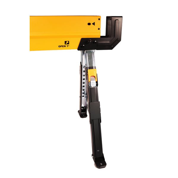 Cavalletto da lavoro WELDINGER regolabile, fino a 590 kg di carico - Rikushop