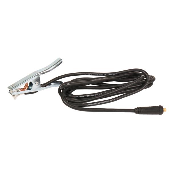Cavo di terra 4 m 25 mm² attacco 9 mm con pinza 200A WELDINGER - Rikushop