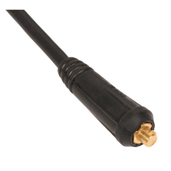 Cavo di terra 4 m 25 mm² attacco 9 mm con pinza 200A WELDINGER - Rikushop