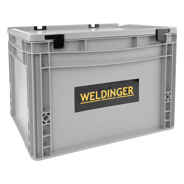 Dispositivo di pulizia delle saldature Clean Perfect CP300 da 300 W con elettrolita e scatola di trasporto WELDINGER - Rikushop