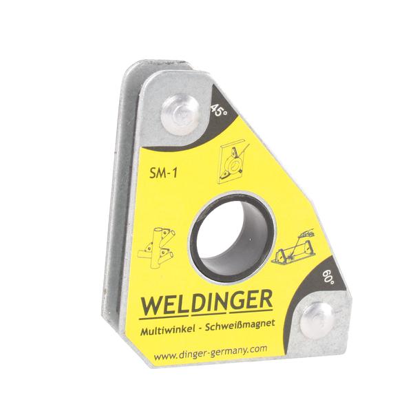 Confezione doppia di magneti per saldatura multiangolo SM - 1 ad alte prestazioni (59 x 50 x12 mm fino a 15 kg) WELDINGER - Rikushop