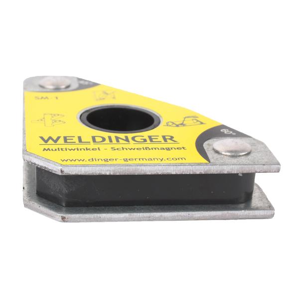 Confezione doppia di magneti per saldatura multiangolo SM - 1 ad alte prestazioni (59 x 50 x12 mm fino a 15 kg) WELDINGER - Rikushop