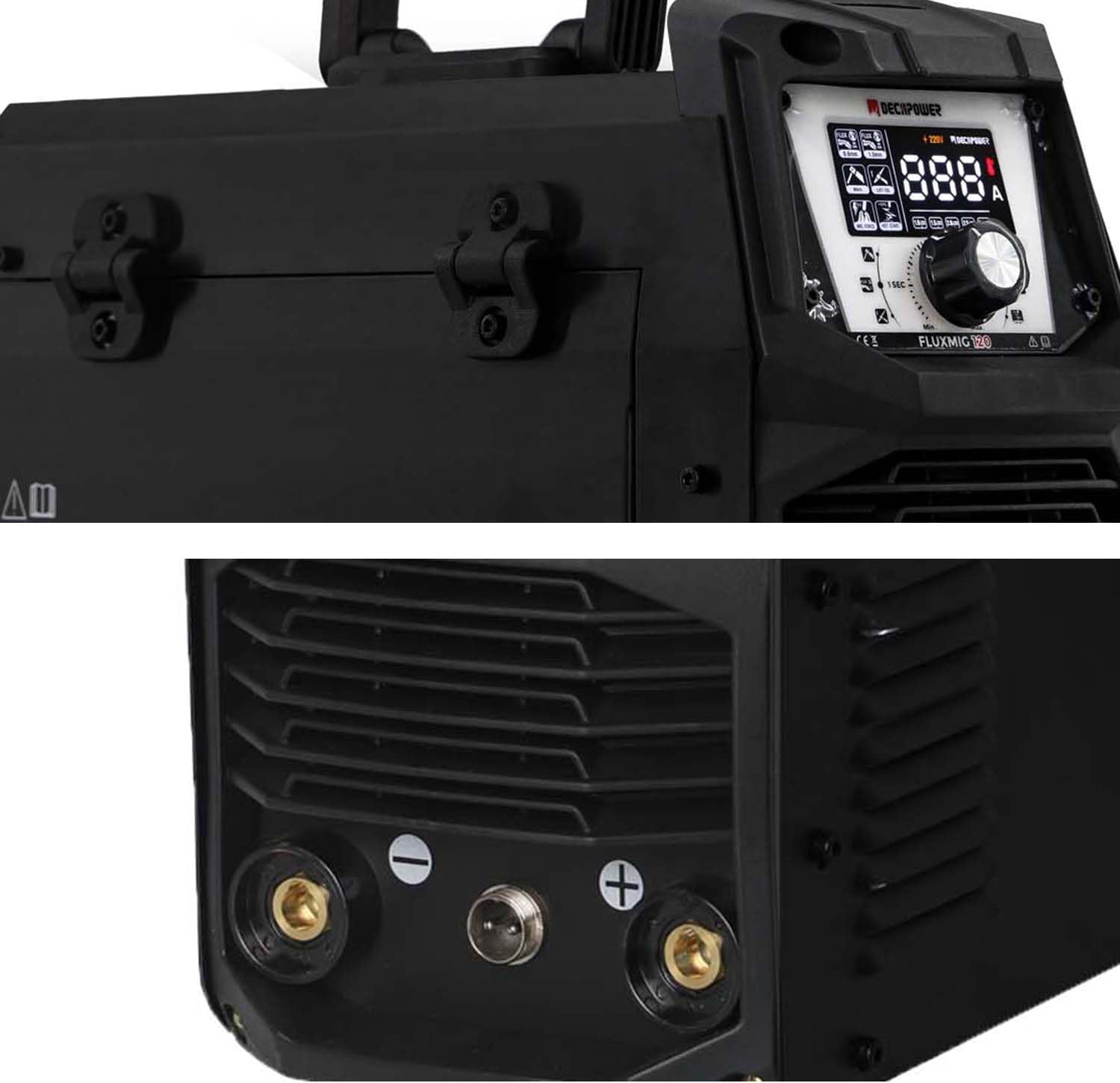 Decapower Fluxmig 120 saldatrice a filo animato - Rikushop