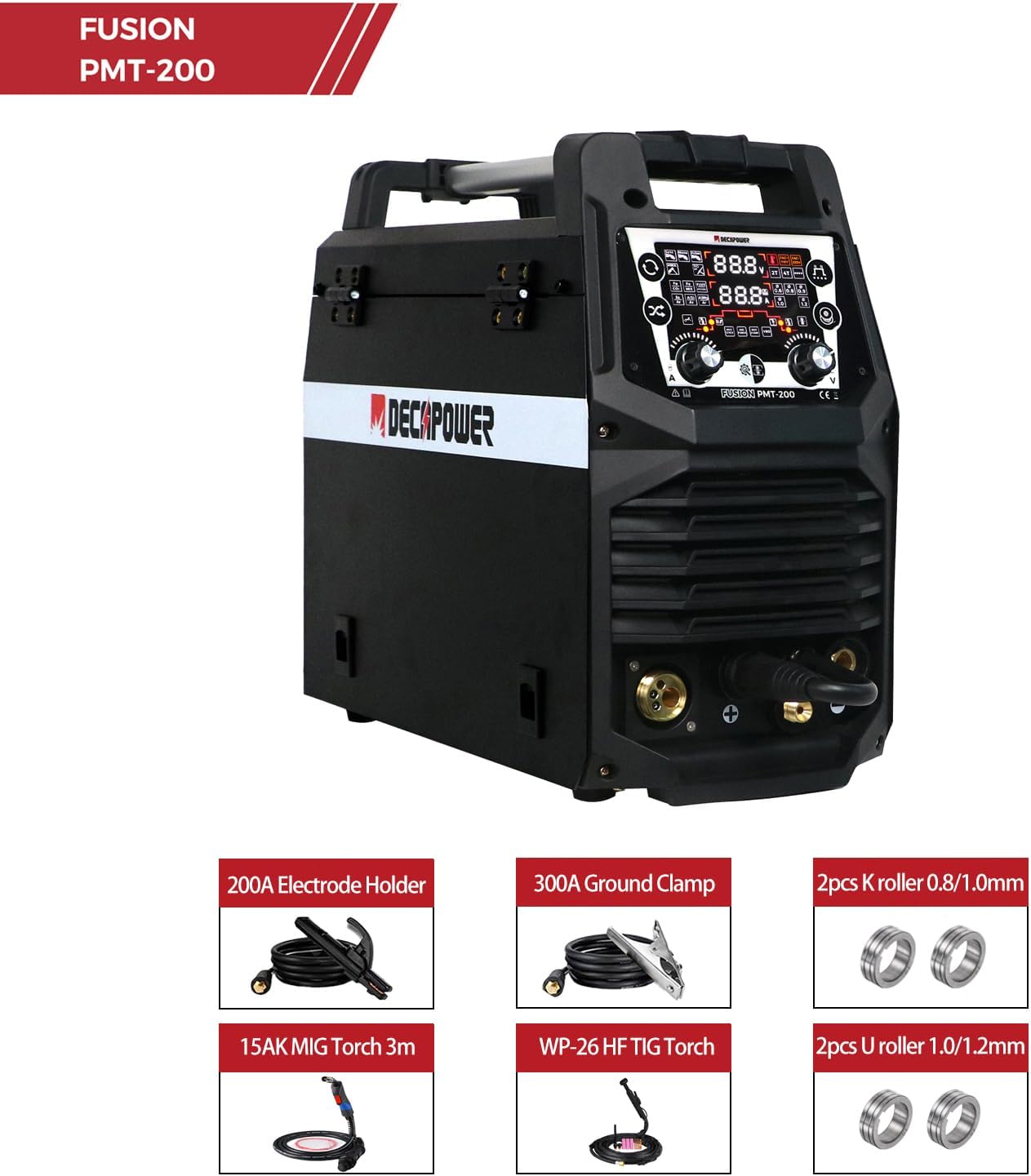 Decapower PMT 200 Fusion 200A Pulse - Rikushop