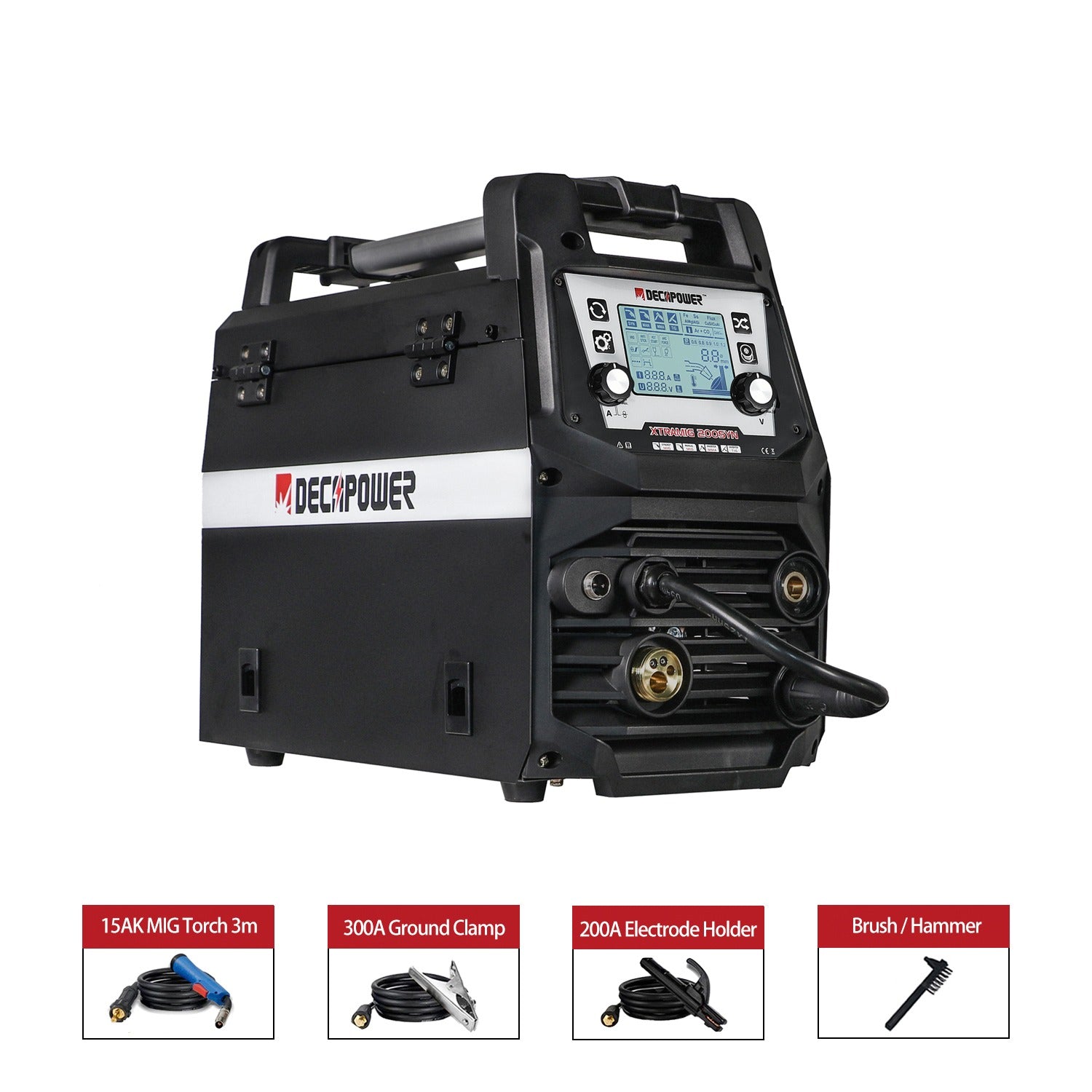 Decapower saldatrice multiprocesso Xtramig 200 - Rikushop