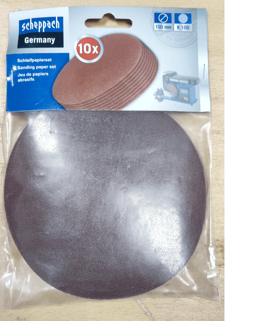 Disco carta vetrata Ø150 Set da 10 pezzi - Rikushop