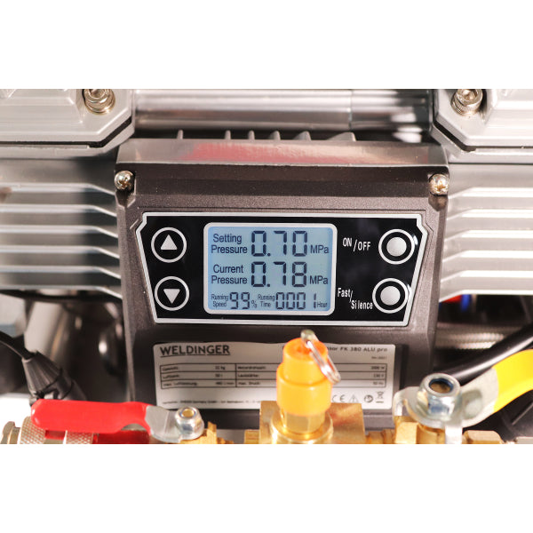 Weldinger compressore silenziato FK380 Alu-3000W-50 litri