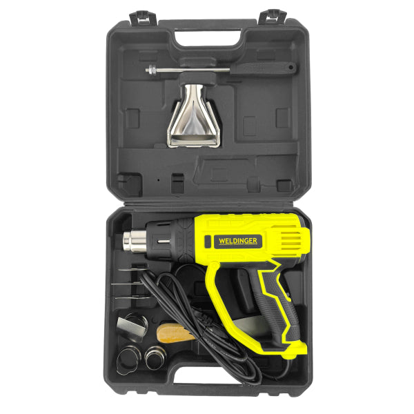 Termosoffiatore Weldinger HG-1 2000W, display digitale 60-600°C - Rikushop