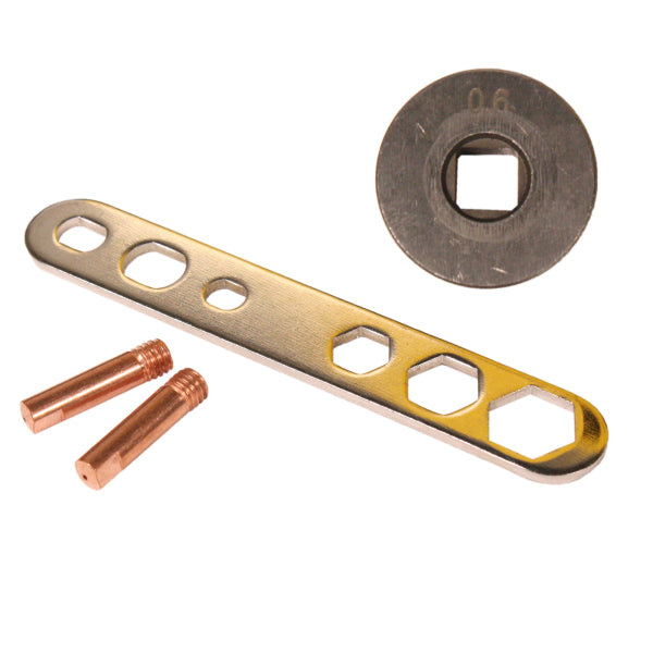 Kit Saldatrice MIG/MAG Weldinger ME180 Mini 0,6/0,8mm sinergica (VERSIONE GAS) - Rikushop