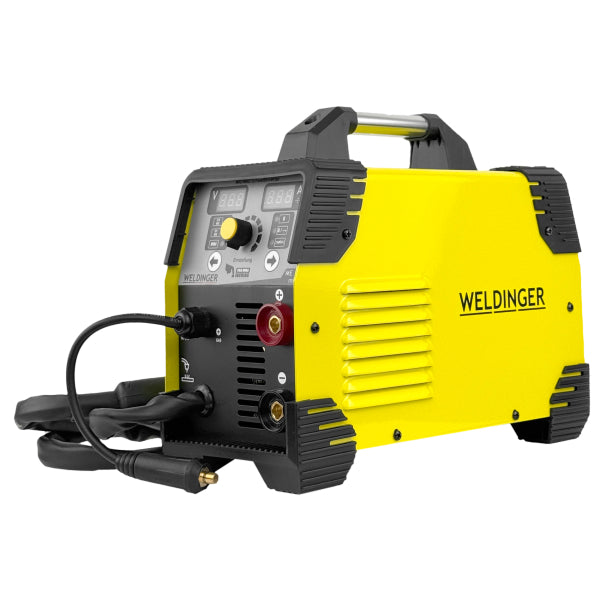 Kit Saldatrice MIG/MAG Weldinger ME180 Mini 0,6/0,8mm sinergica (VERSIONE GAS) - Rikushop