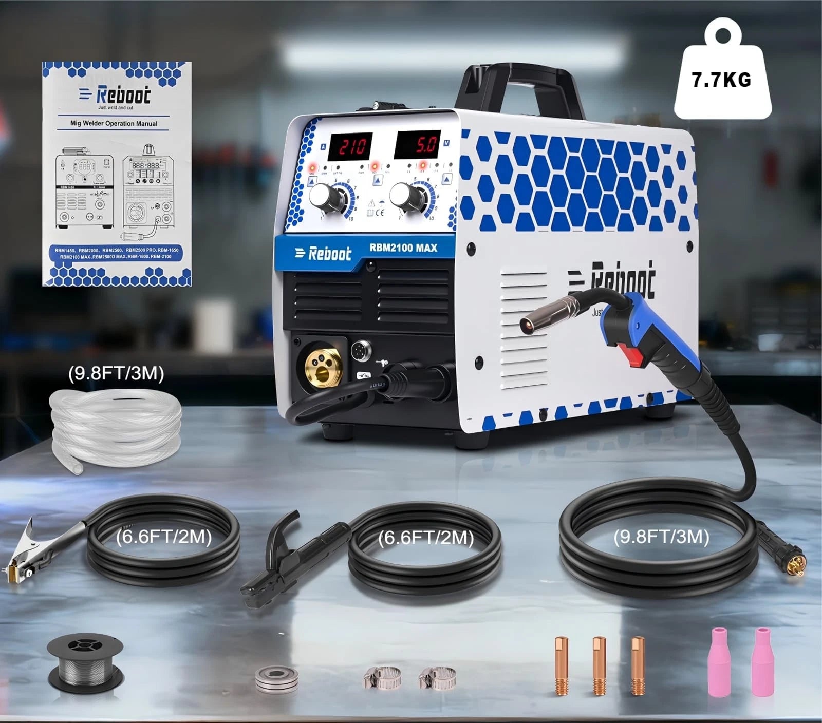 Saldatrice multiprocesso Reboot RBM2100Max
