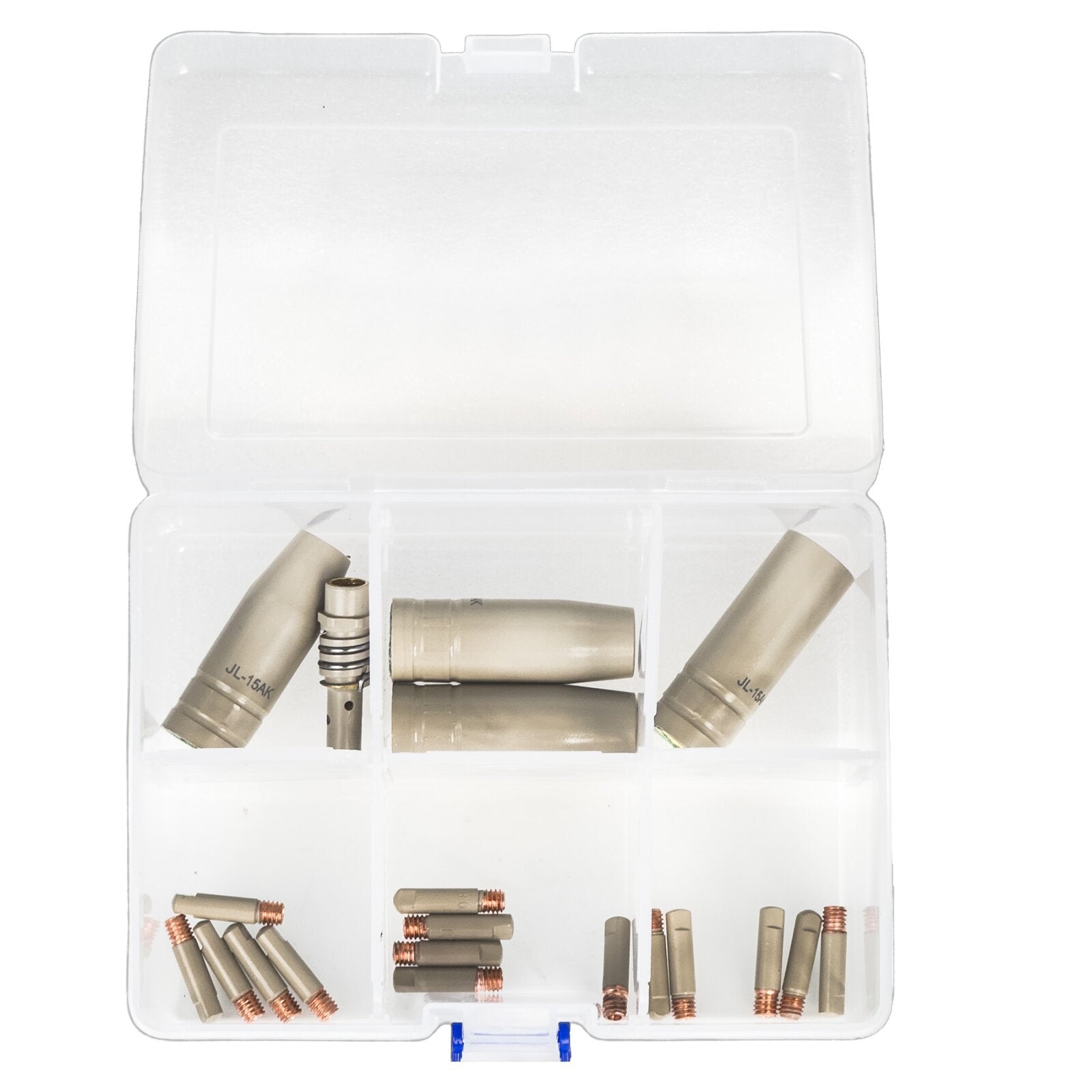 WELDINGER MAGSet 1 pro in ceramica per torcia di saldatura MAG MB15/AK15 (dotazione base 0,6 - 1,0 mm)
