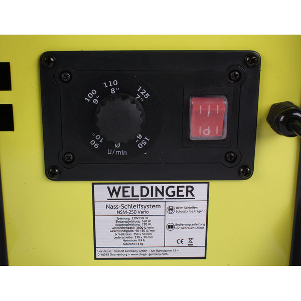 Set promozionale Sistema di levigatura a umido WELDINGER NSM 250 vario + set domestico HHS-22 - Rikushop