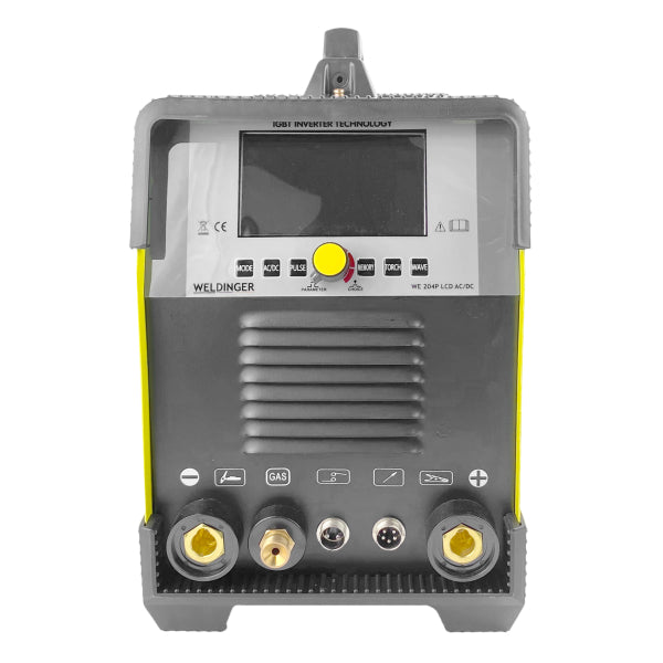 WELDINGER WE 204P LCD ACDC inverter per saldatura TIG per alluminio - Rikushop