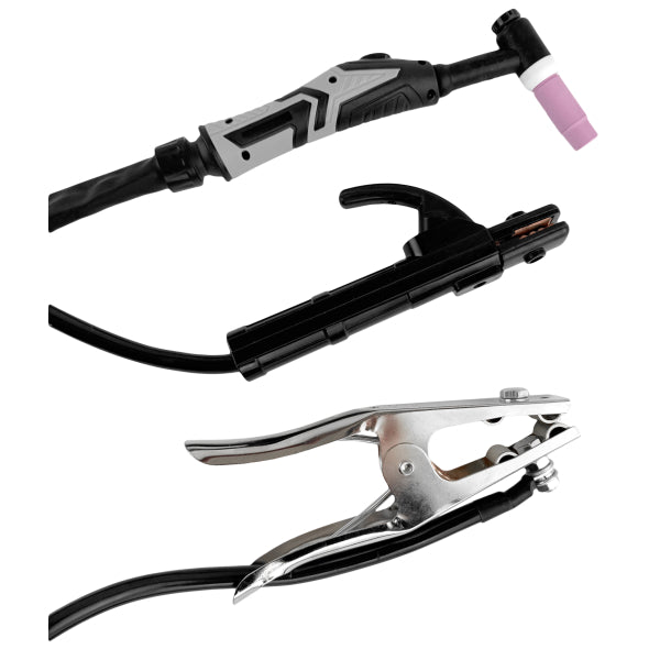 WELDINGER Saldatrice TIG WE 201PW plus DC HF Lift Puls 2T / 4T MMA 200 A - Rikushop