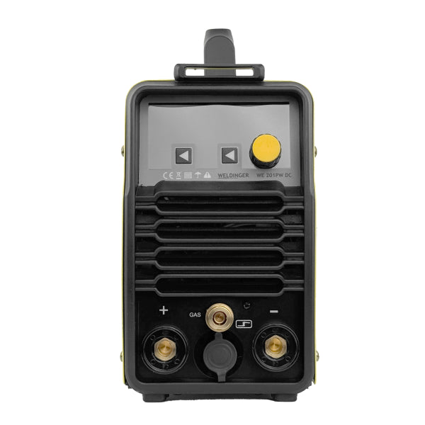 WELDINGER Saldatrice TIG WE 201PW plus DC HF Lift Puls 2T / 4T MMA 200 A - Rikushop