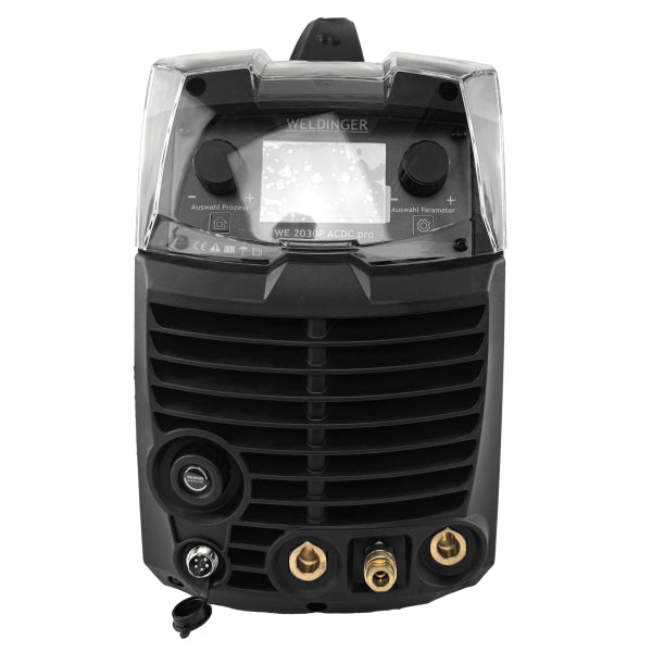 Inverter per saldatura TIG WELDINGER WE 2030P AC/DC pro digital (senza pacchetto tubi flessibili) - Rikushop
