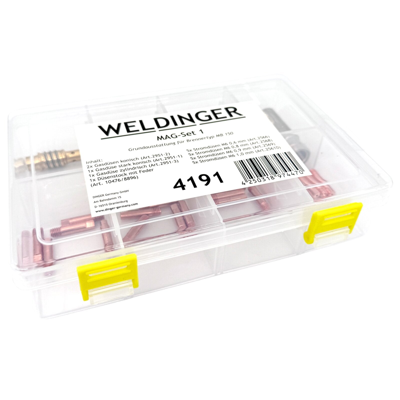 MAG set per saldatrici a filo