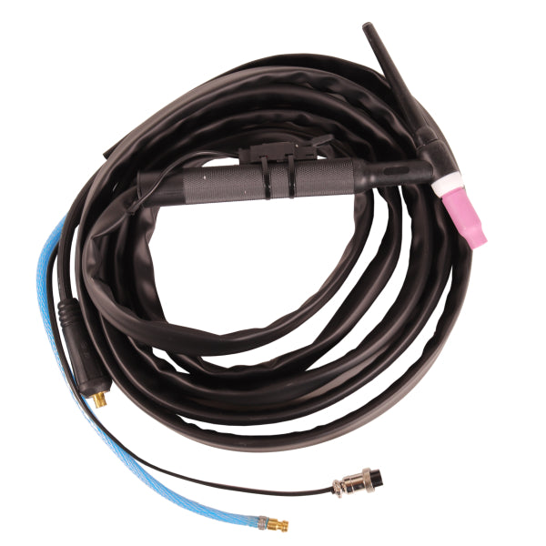 Pacchetto tubi flessibili WP26 TIG Supertig 2000 curva flessibile 9 mm connettore 7 pin (SPW9) - Rikushop