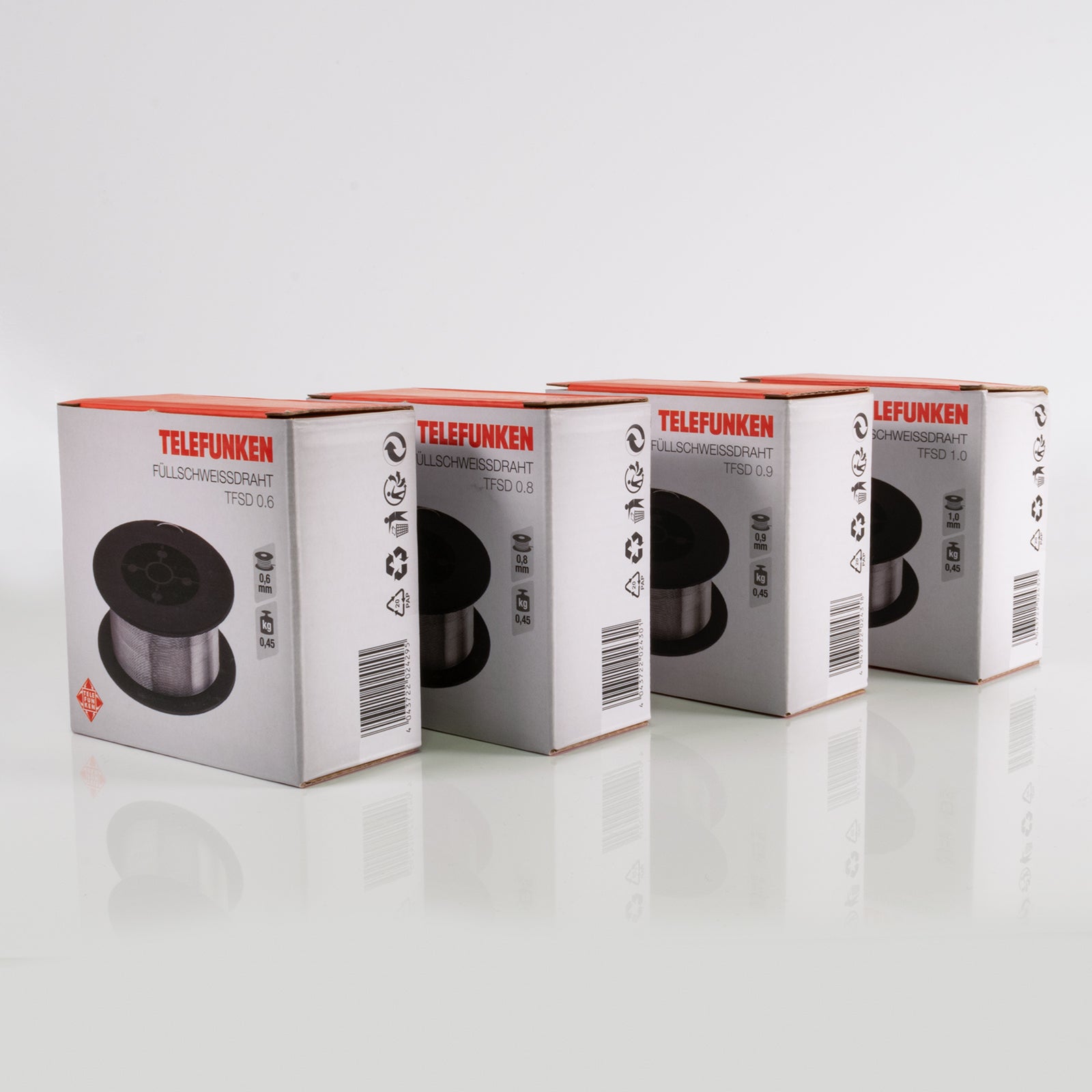 Filo animato Telefunken  (no gas) bobina D100 da 450 grammi - Rikushop