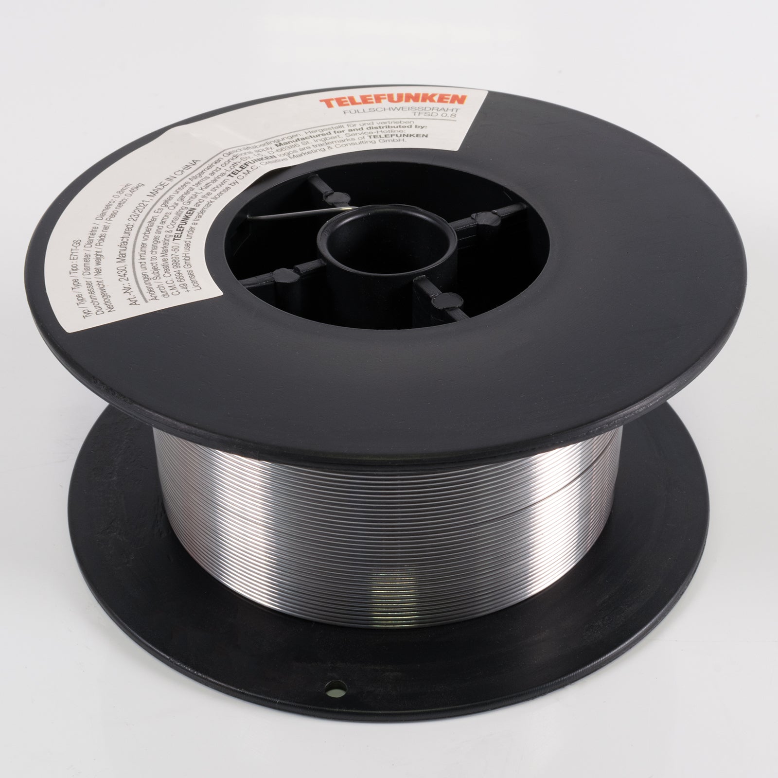 Filo animato Telefunken  (no gas) bobina D100 da 450 grammi - Rikushop