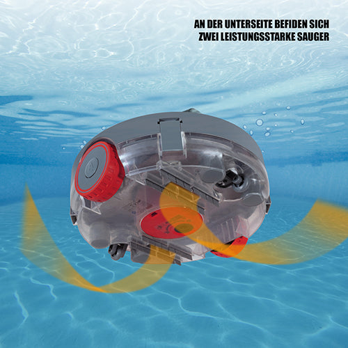 Robot per la pulizia delle piscine Mauk con batteria agli ioni di litio fino a 200 m² - Rikushop